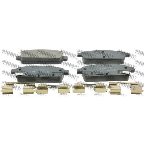 Opel Astra-J - Pad Kit Disc Brake Rear-Kit
