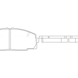 Toyota Dyna, Hiace Front Brake Pads