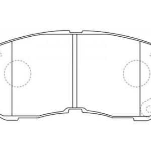 Toyota Mark II, Corona Premio Front Brake Pads