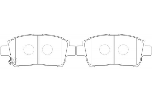 Toyota Probox, Ist, Allion, Premio, Front Brake Pads