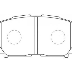 Toyota Allion, Premio, Probox Front Brake Pads