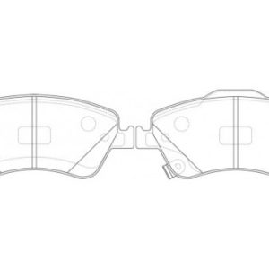 Toyota Auris, Corolla Front Brake Pads