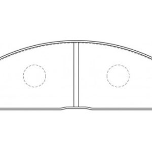 Nissan NP300, Navara Front Brake Pads