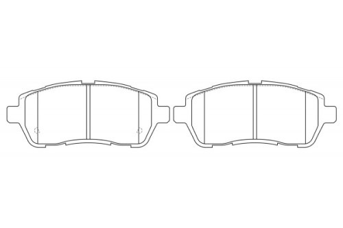 Suzuki Swift IV Front Brake Pads