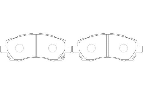 Subaru Legacy, Impreza Front Brake Pads
