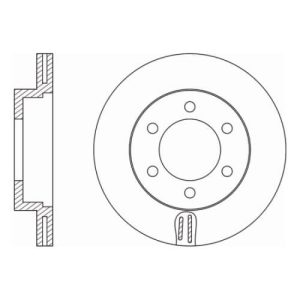 Toyota Prado 120 Front Brake Disc